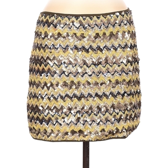 NWT Umgee Sequin Mini Skirt Size Medium - Picture 1 of 2